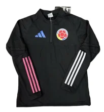 2025-26 Mens  Colombia Half Pull black Sportswear Top
