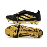 PREDATOR ACCURACY + FG BOOTS Soccer Shoes-golden/black