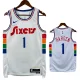 24/25 76ERS HARDEN # 1City Edition Top Quality Hot Pressing Retro NBA Jersey