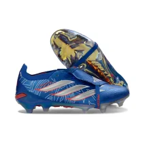PREDATOR ACCURACY+ FG BOOTS Soccer Shoes-blue/white/red