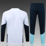 2026-27 Argentina White Half Pull Tracksuit # B26001