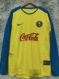2003-2004 Club America Home Long Sleeve Retro Soccer Jersey