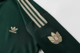 2025-26 Ad dark green Jacket Tracksuit  #AJ24