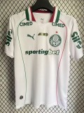 2026-27 Mens Palmeiras away white Soccer Jersey + with All Sponor Logos