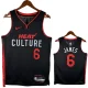 23/24 HEAT JAMES #6 Black City Edition Top Quality Hot Pressing NBA Jersey (V领）