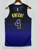 24/25 LAKERS KNEGHT#4 City Edition Top Quality Hot Pressing NBA Jersey