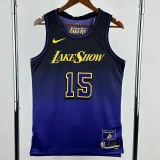 24/25 LAKERS REAVES#15 Royal Blue City Edition Top Quality Hot Pressing NBA Jersey