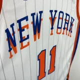 24-25 KNICKS BRUNSON #11 White City Edition Top Quality Hot Pressing NBA Jersey