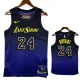 24-25 LAKERS BRYANT #24 Royal blue City Edition Top Quality Hot Pressing NBA Jersey