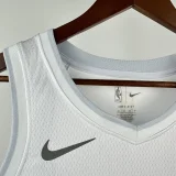 24-25 Dallas Mavericks DONCIC #77 White City Edition Top Quality Hot Pressing NBA Jersey