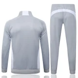 2025-26 Kids Real Madrid Ｇrey Jacket Tracksuit #E25183