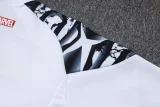 2025-26 Kids Real Madrid White Jacket Tracksuit #E25232