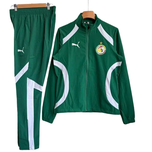 2025-26 Mens Senegal Green Windbreaker Tracksuit