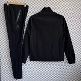 2026-27 Mens Real Madrid black Windbreaker Tracksuit