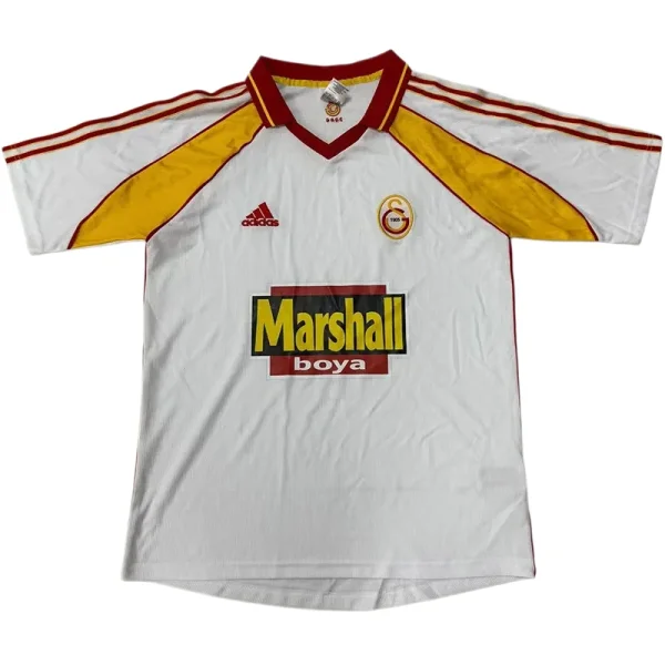 1999-2000 Mens Galatasaray Away Retro Soccer Jersey