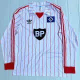 1983-1984 Hamburg SV Home Long Sleeve Retro Soccer Jersey