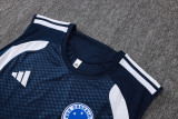 2026-27 Cruzeiro Royal blue vest Training Short Suit  D26012#
