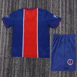 1995-1996 Kids PSG Home  Retro Soccer Jersey