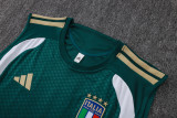 2026-27  Italy dark green vest training Short suit D26009#