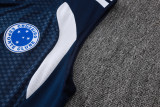 2026-27 Cruzeiro Royal blue vest Training Short Suit  D26012#