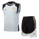 2025-26 Mens Flamengo beige vest Training Short Suit D26010#