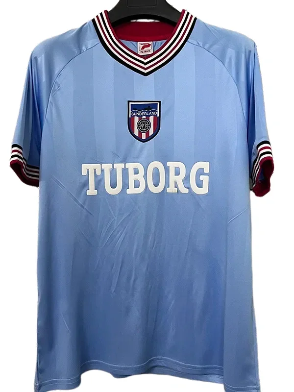 1986-1987 Sunderland Away Retro Soccer Jersey