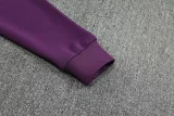 2025-26 Mens Manchester United Purple Jacket Tracksuit