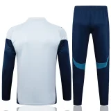 2025-26 Kids Arsenal Gray  Half Pull Tracksuit  #E25172
