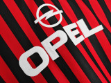 1999-2000 Mens AC milan home Retro soccer Jersey