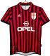 1999-2000 Mens AC milan home Retro soccer Jersey