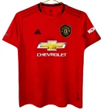 2019-20 Mens Manchester United  Retro Home red soccer Jersey