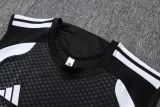 2025-26  Real Madrid Black vest Training Short Suit #D26013