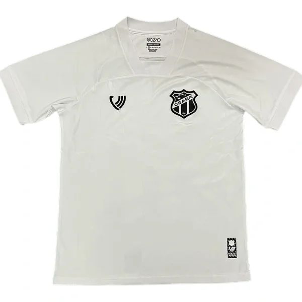 2025-26 Mens Ceara Sporting White away soccer jersey