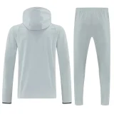 2026-27 Mens Algeria Gray Hoodie Jacket Tracksuit