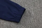 2025-26 Mens Spain Lake blue Hoodie Jacket Tracksuit