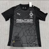 2025/26 Mens Monchengladbach Third away black soccer jersey