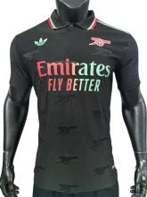 2026-27 Mens  Arsenal black polo Player Version Soccer Jersey