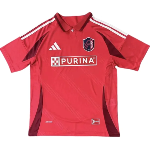 2025-26 Mens ST Louis City Home Fans Soccer Jersey