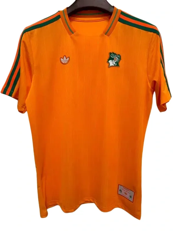 2025-26 Ivory Coast Orange Casual Edition Fans Training Shirt