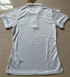 2026-27 Women Brazil National Team White Gold Polo Soccer Jersey