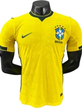 2026-27 Mens Brazil home yellow Player version soccer jersey