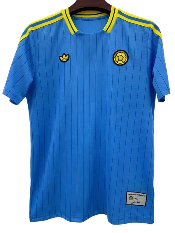 2025-26 Colombia  Casual Edition Blue Fans Training shirts