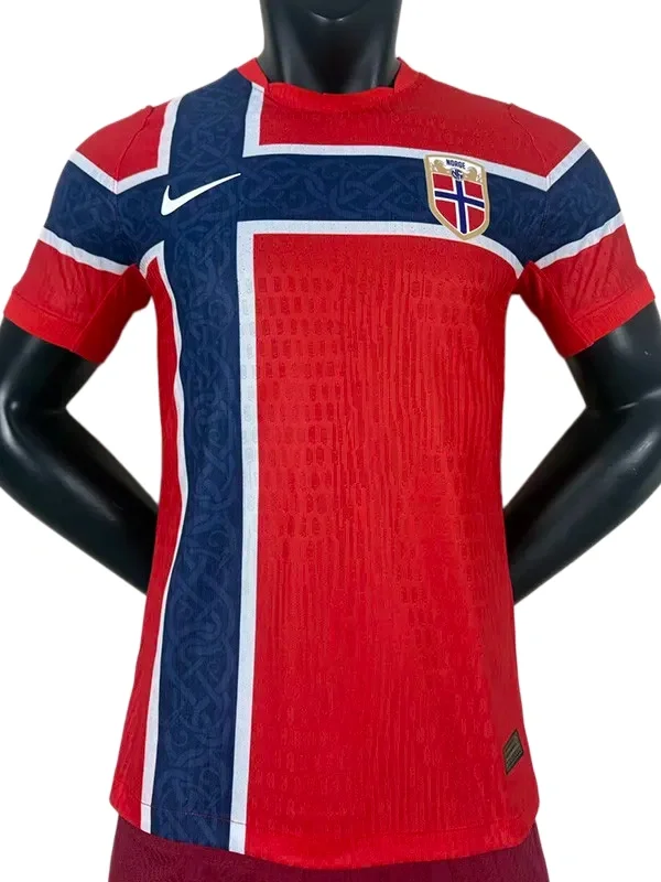 2026-27 Mens Norway home Red Player Version Soccer Jersey