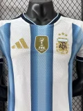 2026-27  Argentina home Player version with FIFA World Champions 2022 Patch  soccer  Jersey