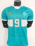 2025-26 Mens Olympique de Marseille 9 Blue Special Edition Soccer Jersey