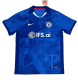 2025-2026 Chelsea Home with New Sponor Logo  Fan Version Soccer Jersey
