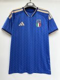 2026-27  Mens Italy home 1:1 blue soccer jersey