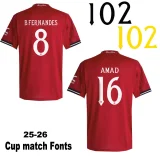 2026-27 Mens Manchester United Red Special Edition Fans Soccer Jersey