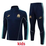 2025-26 Kids Argentina Black Kids Jacket Tracksuit #E25148