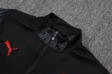 2025-26 Kids AC Milan Black Jacket Tracksuit #E25238